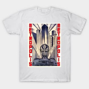 METROPOLIS Fritz Lang Retro Classic Movie T-Shirt